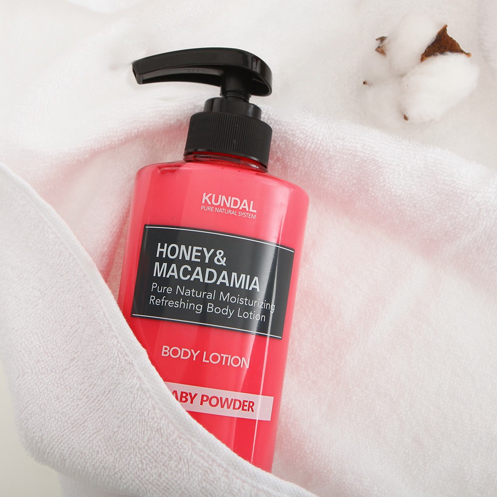 Sữa Dưỡng Thể Honey & Macadamia Hương Phấn Em Bé 500ml | BigBuy360 - bigbuy360.vn