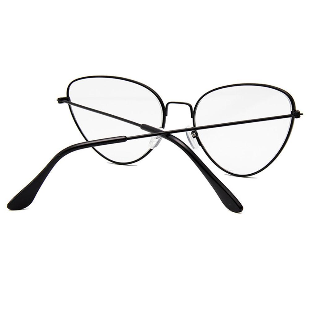 IVORY Kính Mắt Mèo Chống Bức Xạ Gọng Kim Loại Cho Nữ