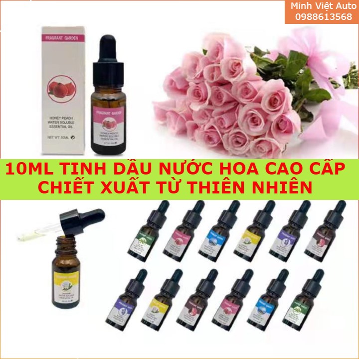 Tinh dầu nước hoa 10ML bổ sung dùng cho xe hơi - Gia đình khử mùi hiệu quả