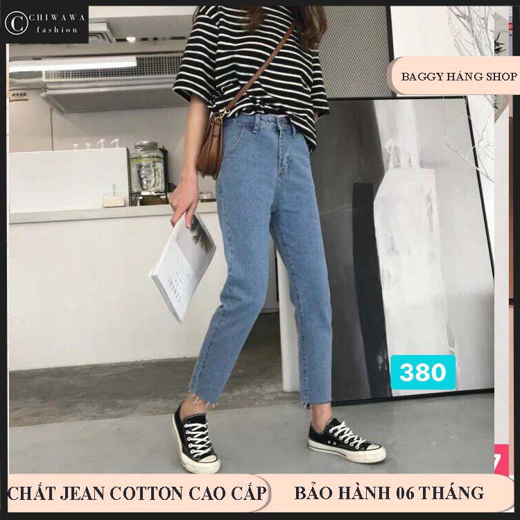 QUẦN BAGGY JEAN NỮ TÍNH THẢ LAI SÀNH ĐIỆU NHẸ NHÀNG BTA04 - MUA NGAY