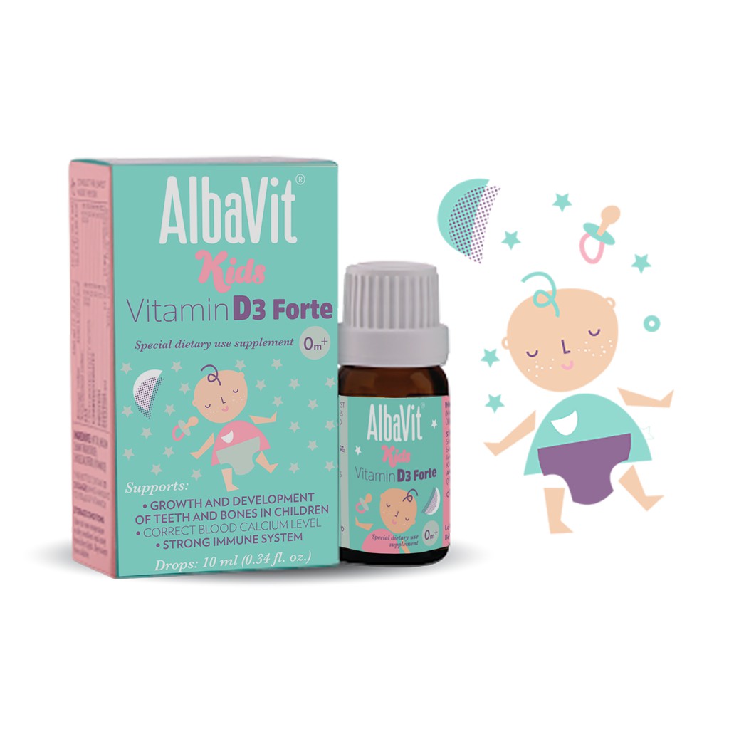 VITAMIN D3 NHỎ GIỌT – ALBAVIT KIDS VITAMIN D3