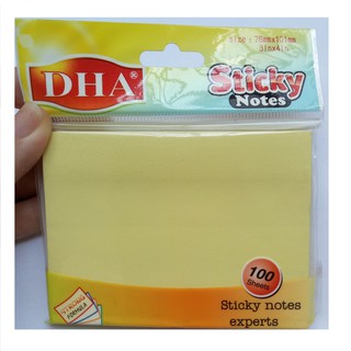 Giấy note vàng nhạt