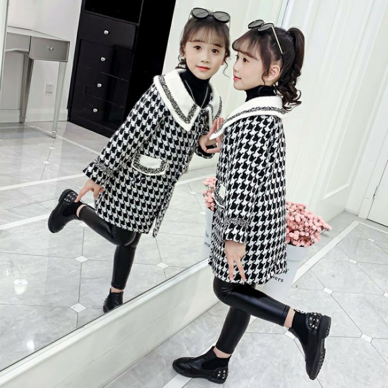 Áo dạ bé gái sz đại 40kg hàng Quảng Châu