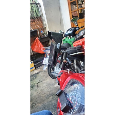 Giá đỡ điện thoại có mái che hiệu Magfit BikerSoul bộ không sạc