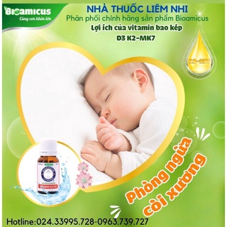 Vitamin bao kép BioAmicus D3 K2-MK7