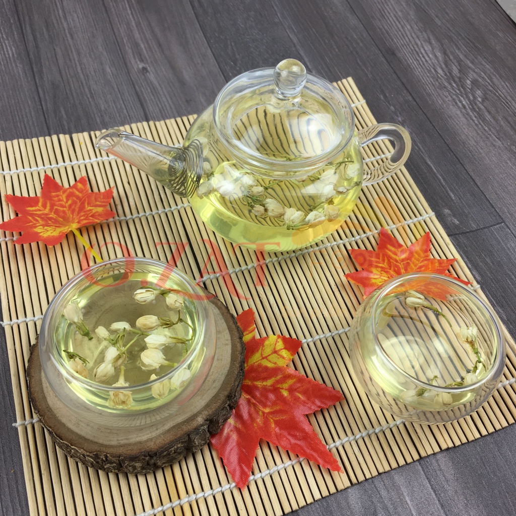 [BÁN SỈ] Hoa nhài/ lài nụ hàng đẹp loại 1 không vụn OZAT FOOD 500g - 1kg