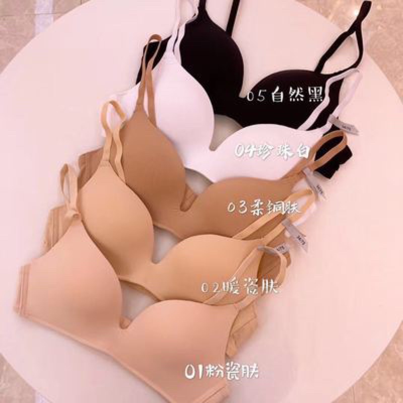 Áo Lót Không Gọng Mút Đệm Mỏng Siêu Nhẹ Thoải Mái Mặc Hằng Ngày 32 34 36 38 BWNB020