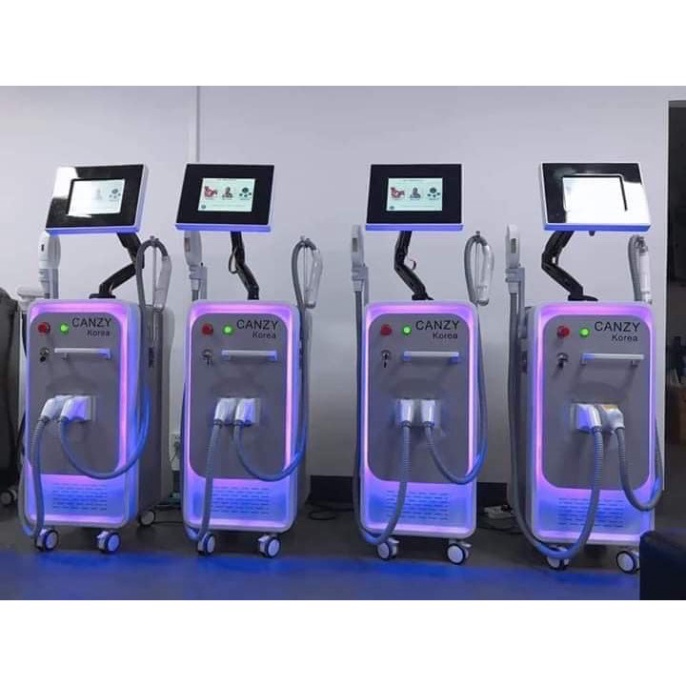 [ HOT ] Máy 2in1 Canzy Korea Triệt Lông &amp; Laser