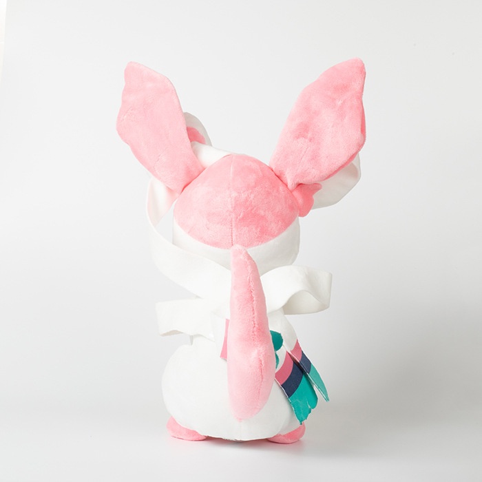 THÚ BÔNG POKEMON EEVEE (EEVUI) SYLVEON HỆ TIÊN (20CM---30CM) HÀNG CHÍNH HÃNG POKEMON CHUẨN ĐẸP TỪNG CM