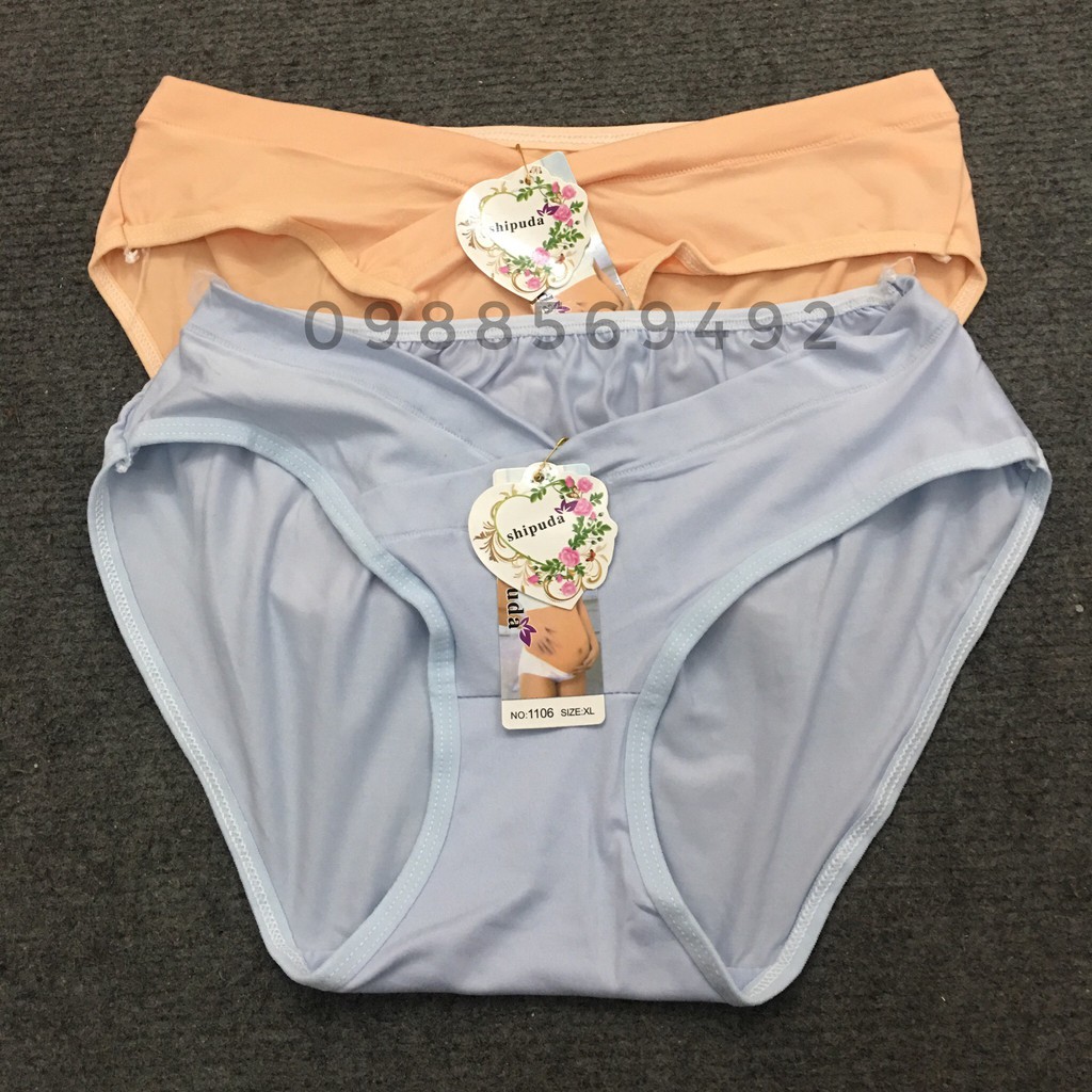 Quần lót bầu 40-65kg cạp chéo kháng khuẩn chất coton, thấm hút tốt, hàng đẹp