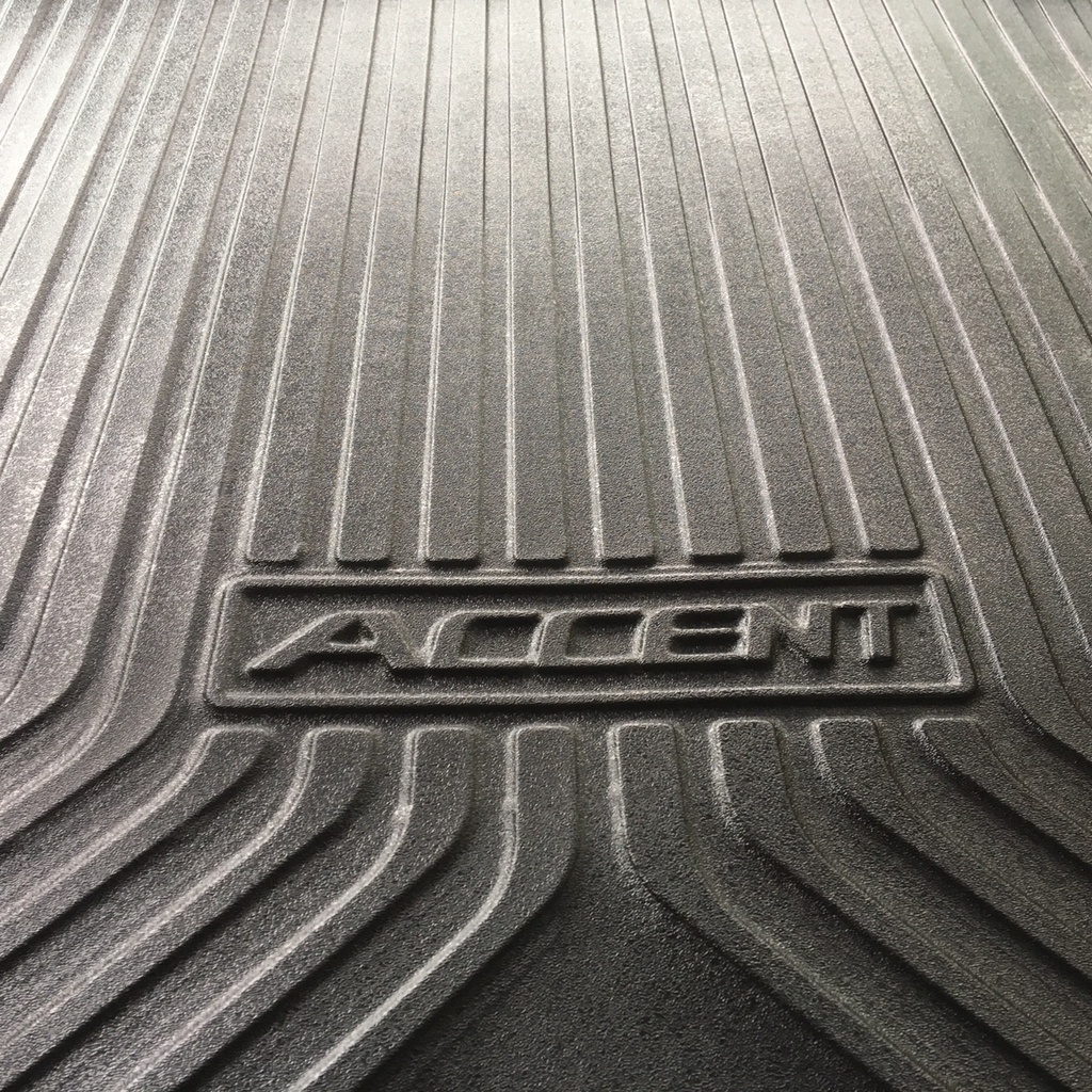 Lót cốp xe Hyundai Accent 2018 - 2023 nhựa dẻo cao cấp, không mùi, dễ dàng lau rửa