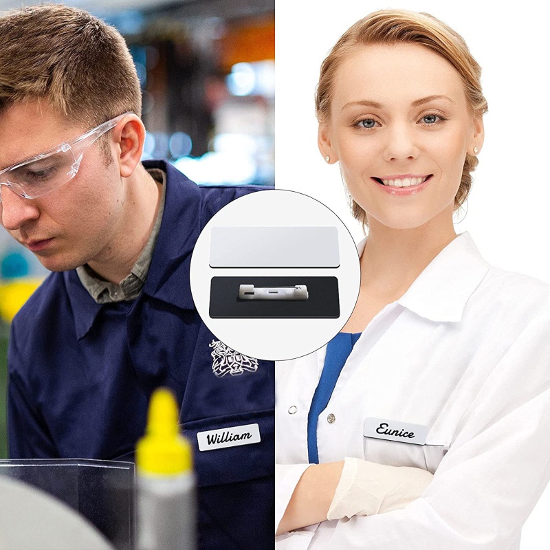 Bảng Tên Kèm Ghim Tùy Chỉnh Tiện Dụng Cho Trường Học / Văn Phòng