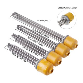 REN48 INOX - CỤC REN THANH NHIỆT  ĐUN NƯỚC, ĐIỆN TRỞ NỒI PHỞ,THANH NHIET NỒI HƠI,NỒI CHÁO,NỒI SỤC ĐẬU 3KW-15KW 220V 380V