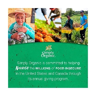 Bột gia vị Simply Organic (nghệ, hành, tỏi, cà ri, quế, paprika)