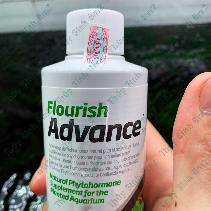 Phân Nước Bổ Trợ Seachem Flourish Advance - Tăng đề kháng, Kích rễ nảy chồi cho cây thủy sinh - 8m2