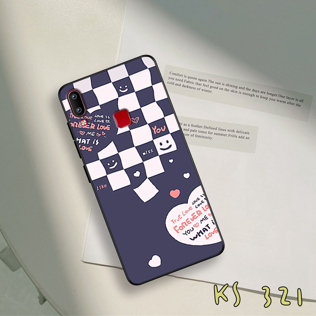 Ốp lưng Vivo Y91 - Vivo Y95 - Ốp in hình họa tiết caro bền, đẹp