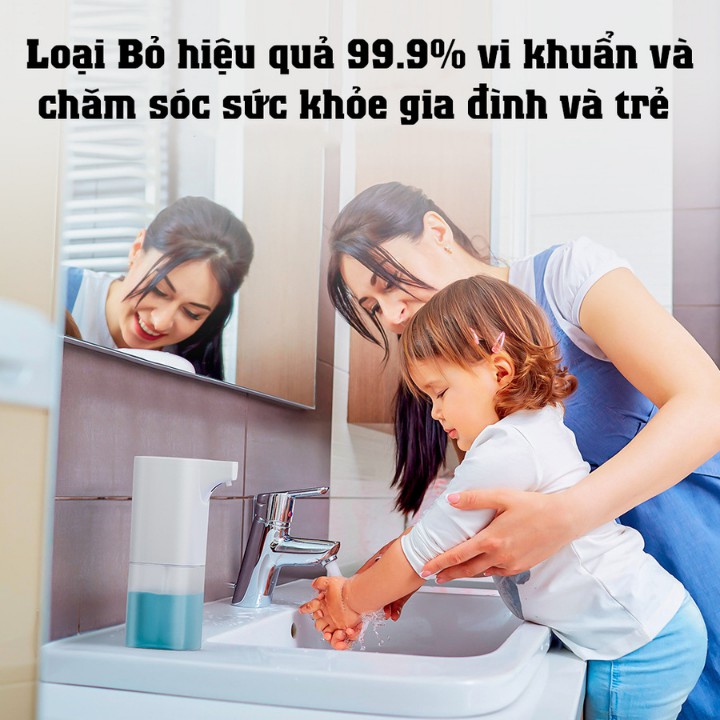 Bình Xịt Xà Phòng Tự Động  FREESHIP  diệt khuẩn 99,9%, TẶNG VIÊN SỦI XÀ PHÒNG CAO CẤP, Cảm biến cực nhạy , BH 2năm