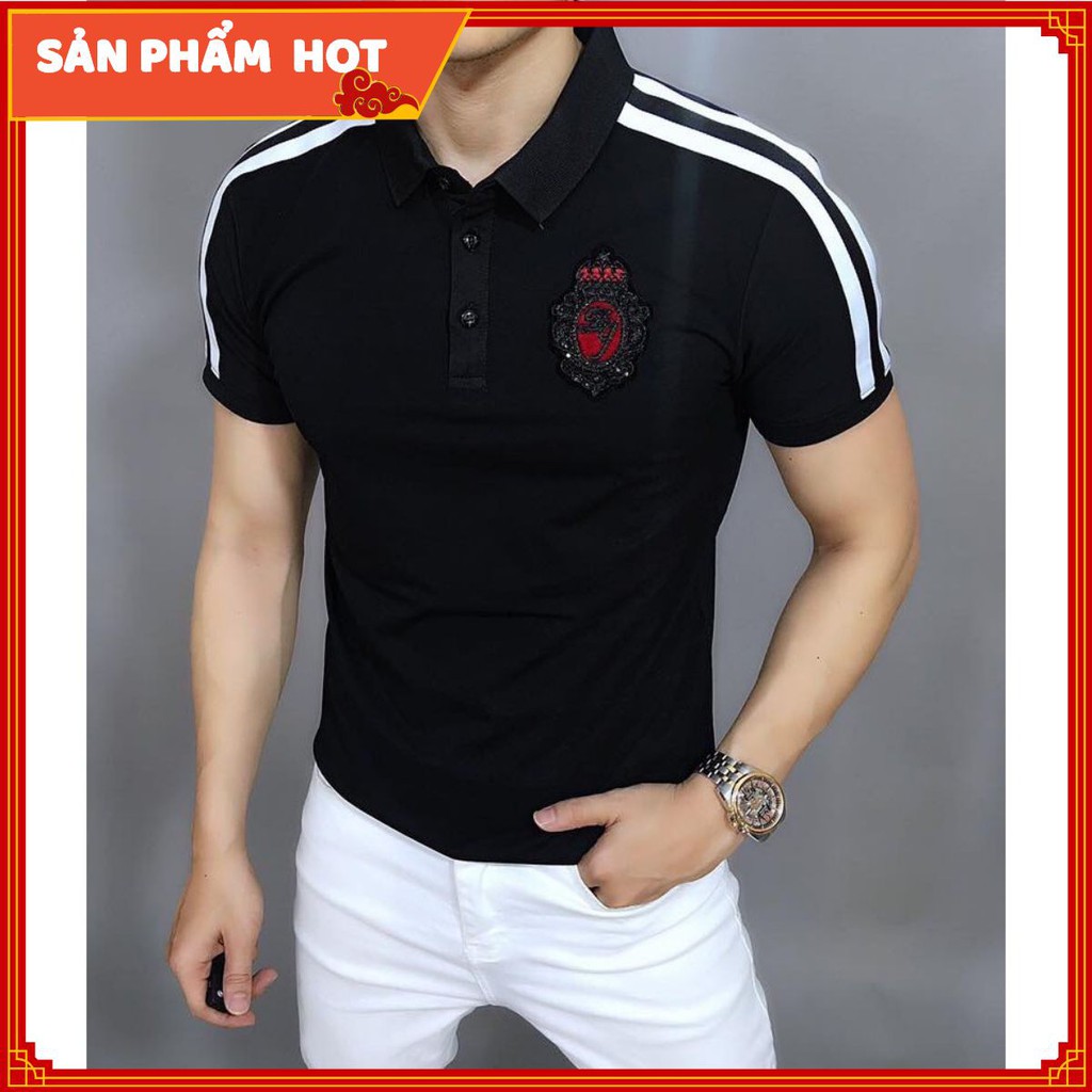 Áo Thun Nam Có Cổ Nhiều Mẫu Chất Đẹp Vải Cotton Cao Cấp VNXK