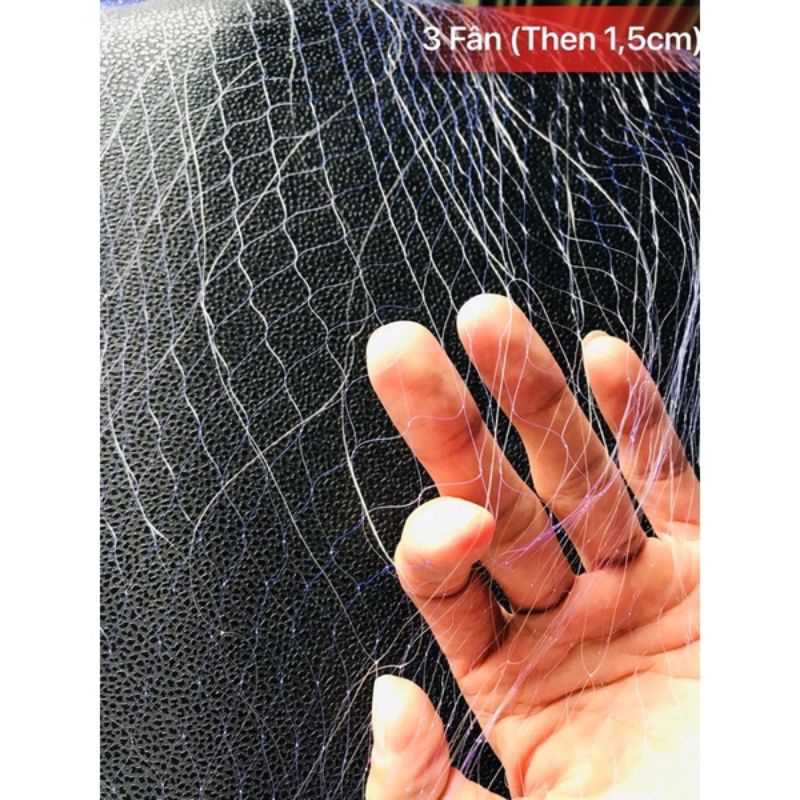 Lay 60 m Lưới Đánh Bắt Cá Ba Màn Thái Lan Cao 70-80 cm
