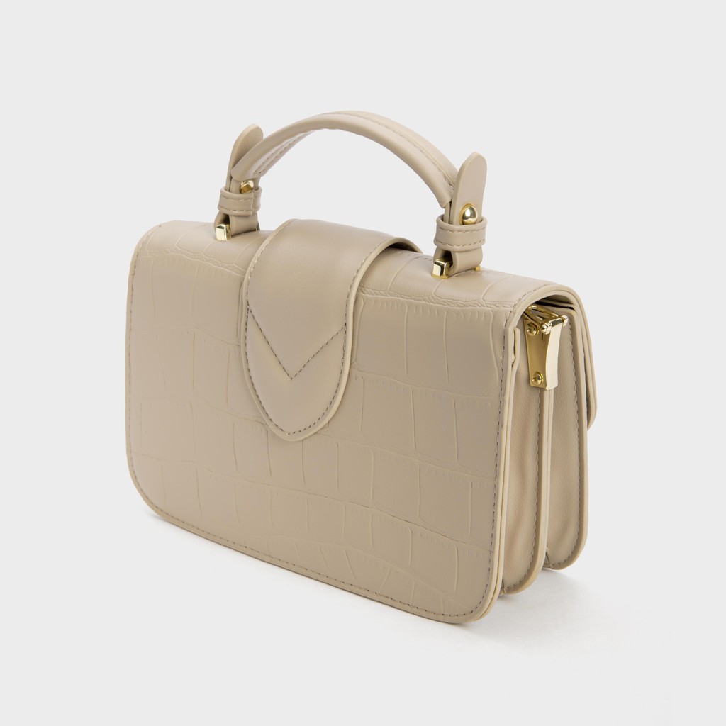 [Mã WABRWB24 giảm 30K đơn 99K] Túi Xách Nữ Đeo Chéo Khóa V Da Sần HAPAS - TST22183 | BigBuy360 - bigbuy360.vn