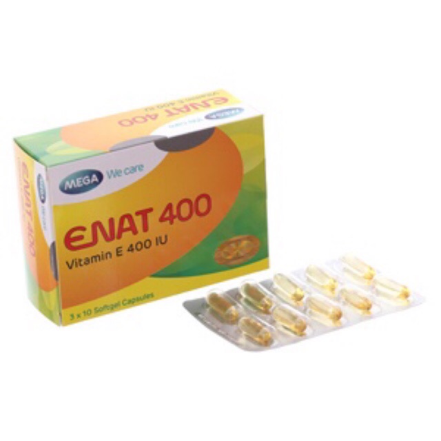 Enat 400 Mega - Vitamin E( Hộp 30v)