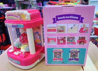 ĐỒ CHƠI MÁY GẮP THÚ BÔNG MINI