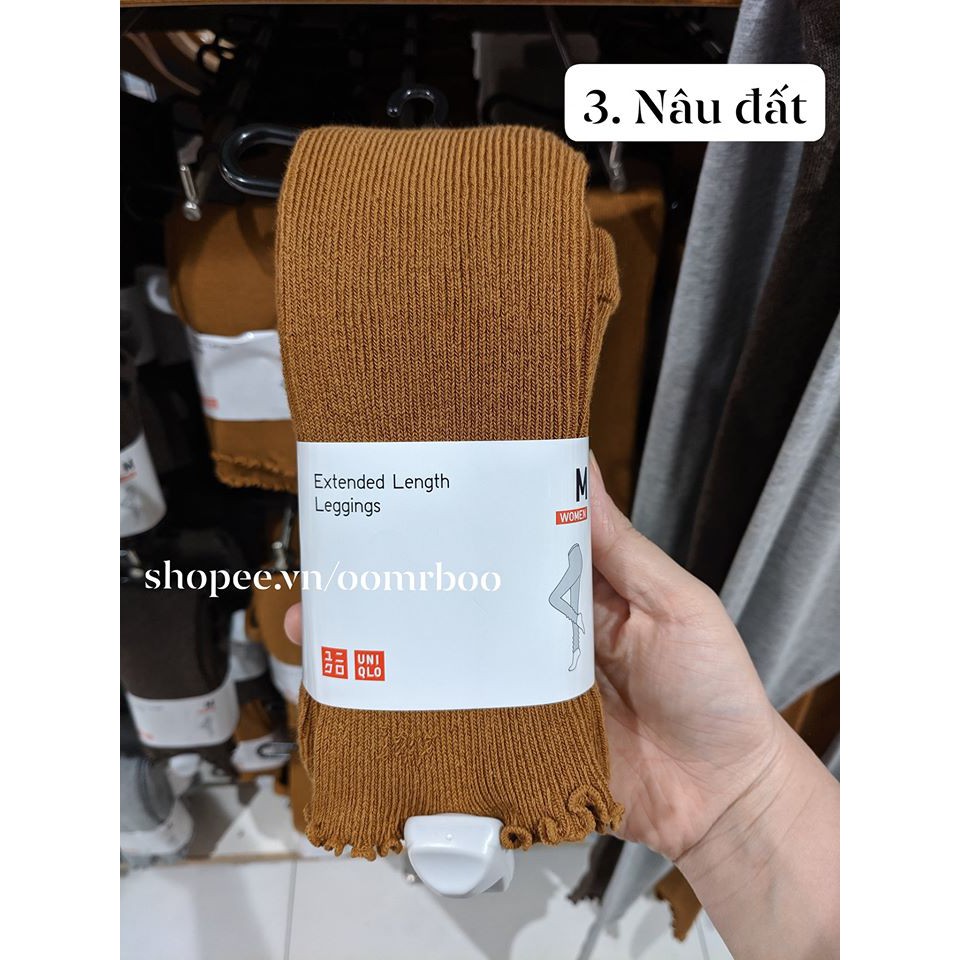 QUẦN LEGGINGS RIBBED MELLOW - UNIQLO MALAYSIA - Bill ở hình cuối