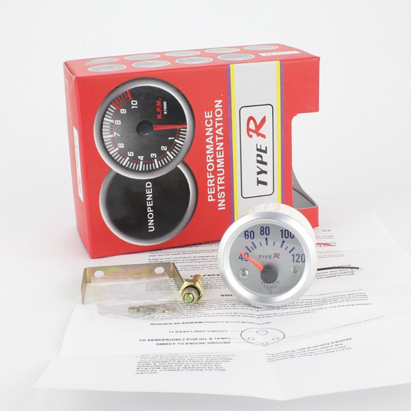 Đồng Hồ Đo Nhiệt Độ Nước Kỹ Thuật Số 2 52mm Cho Xe Hơi Mới