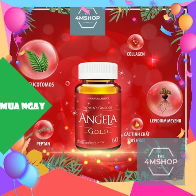 Sâm Angela Gold bổ sung nội tiết tố cải thiện sức khỏe sắc đẹp, Women's Ginseng Angela Gold BN033