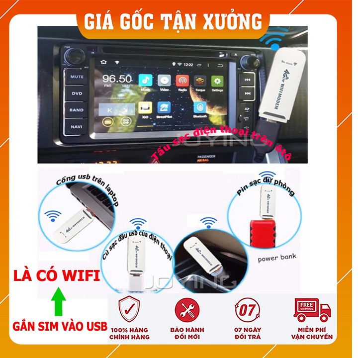[Hàng Xuất Nhật-Chất Lượng Tốt] Usb Dcom Phát Wifi Từ Sim 3G 4G Dongle Di Động - Tốc Đô Cao - Siêu Rẻ - Lướt Wed Tẹt Ga | BigBuy360 - bigbuy360.vn