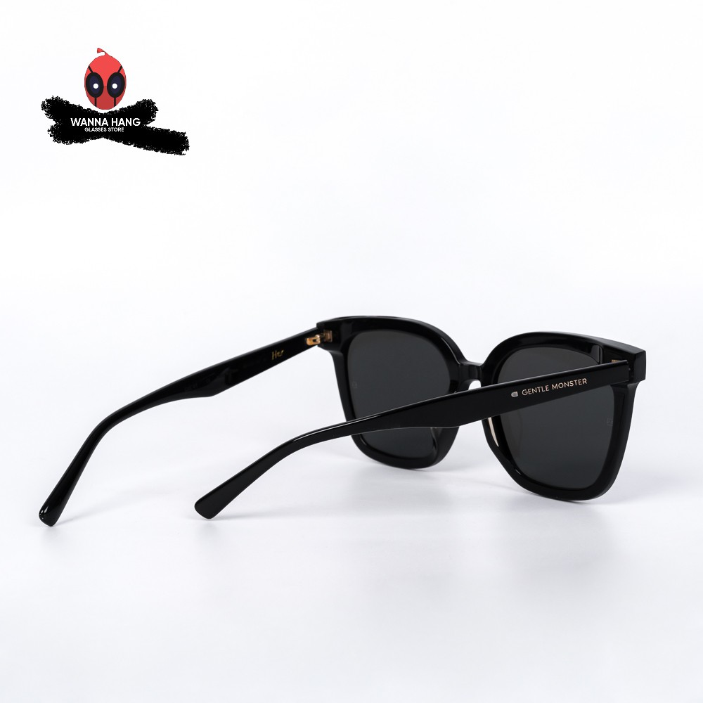 Kính râm thời trang nam nữ mắt vuông đẹp chống tia UV chống chói cao cấp Wanna Hang HER WHGM33