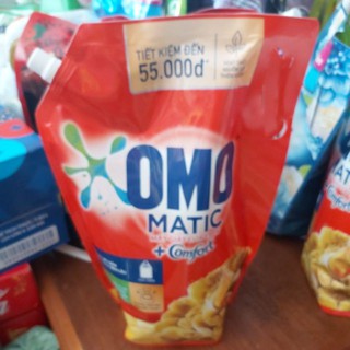 Nước giặt cửa trên omo matic 2,0kg( 2lit)