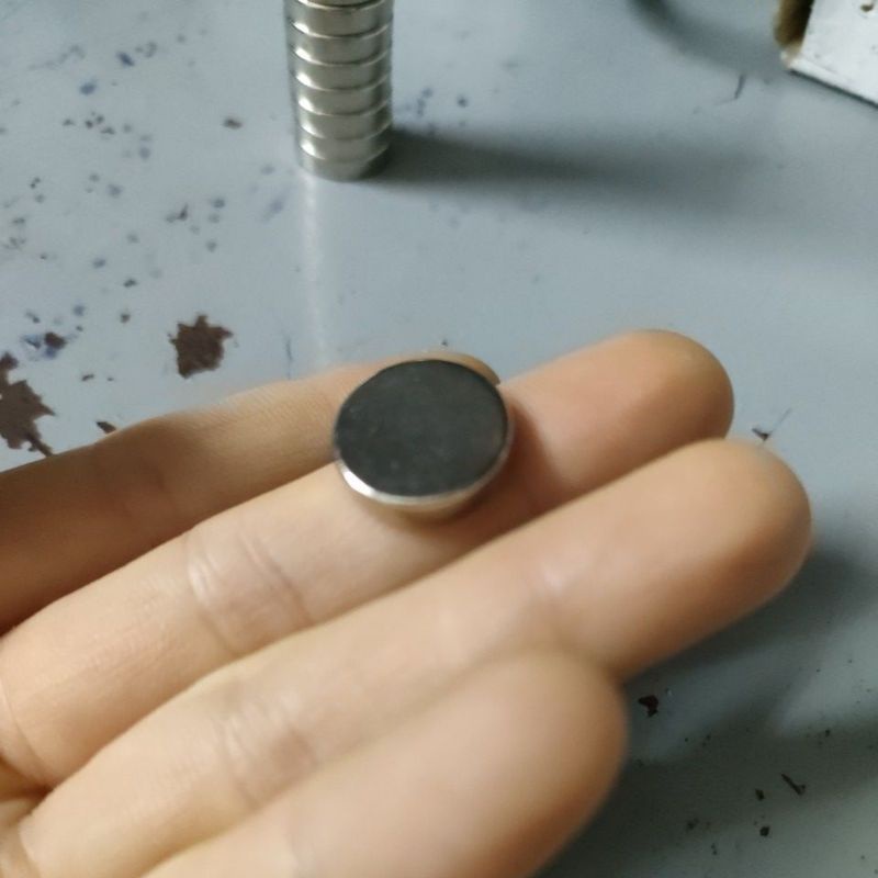 Nam châm viên 15x4mm tròn dẹt nam châm đất hiếm siêu mạnh