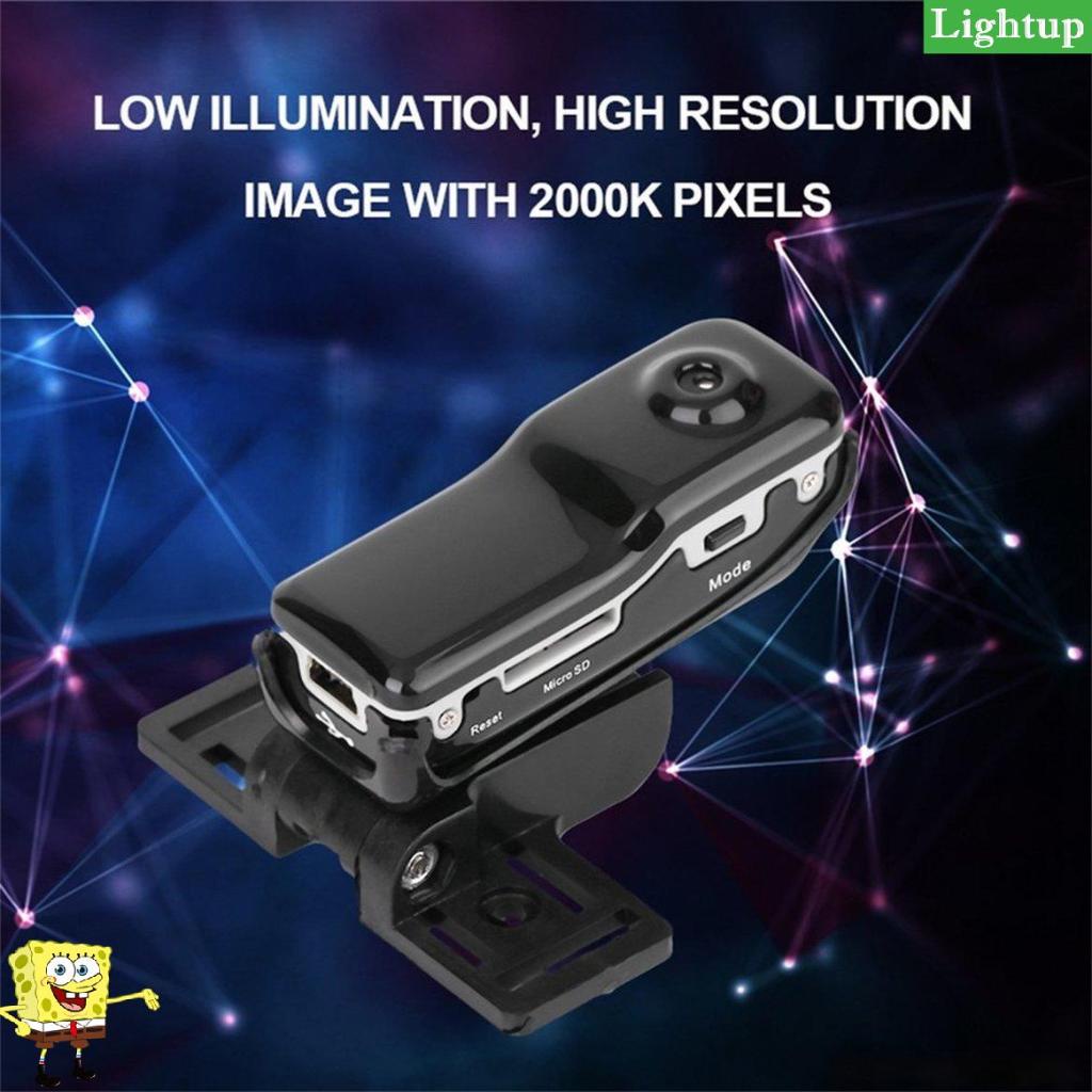 Máy quay DV DVR Máy quay video độ phân giải cao Mini Máy ghi âm Webcam