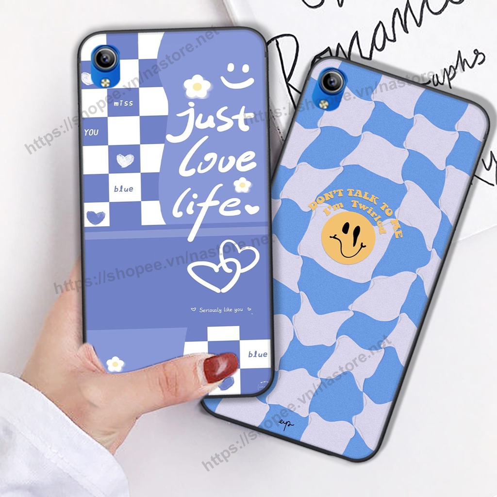 Ốp lưng Vivo Y1S / Y91 / Y91c / Y93 / Y95 trái tim hình gấu cute cá tính, giá rẻ, cực bền