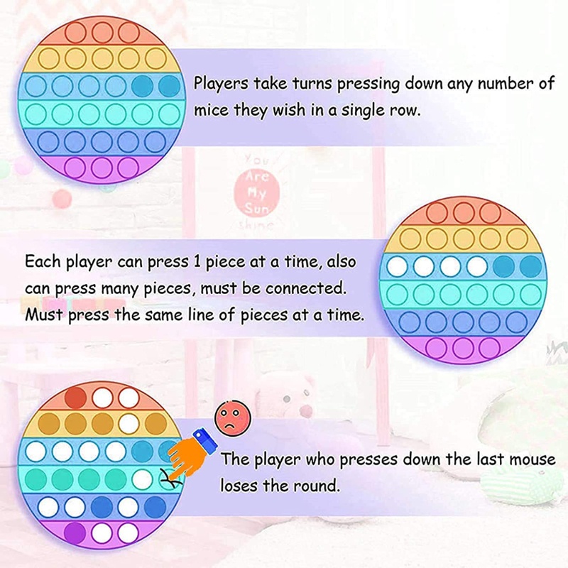 1 Bộ Đồ Chơi Xoay Bằng Nhựa Nhiều Màu Giúp Giảm Căng Thẳng