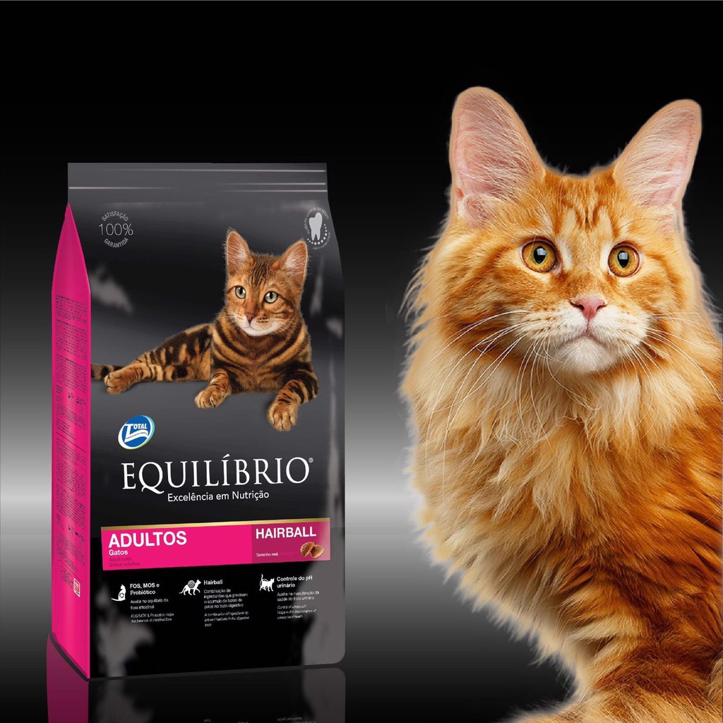 Thức Ăn Cho Mèo Equilibrio Adult Cat 1.5kg Dành Cho Mèo Lớn | Hạt Mèo Equilibro