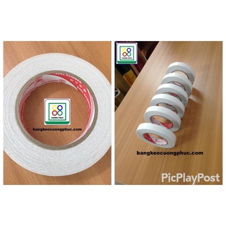 1 CUỘN "BĂNG KEO HAI MẶT" 2F 50 YARD SIÊU DẦY