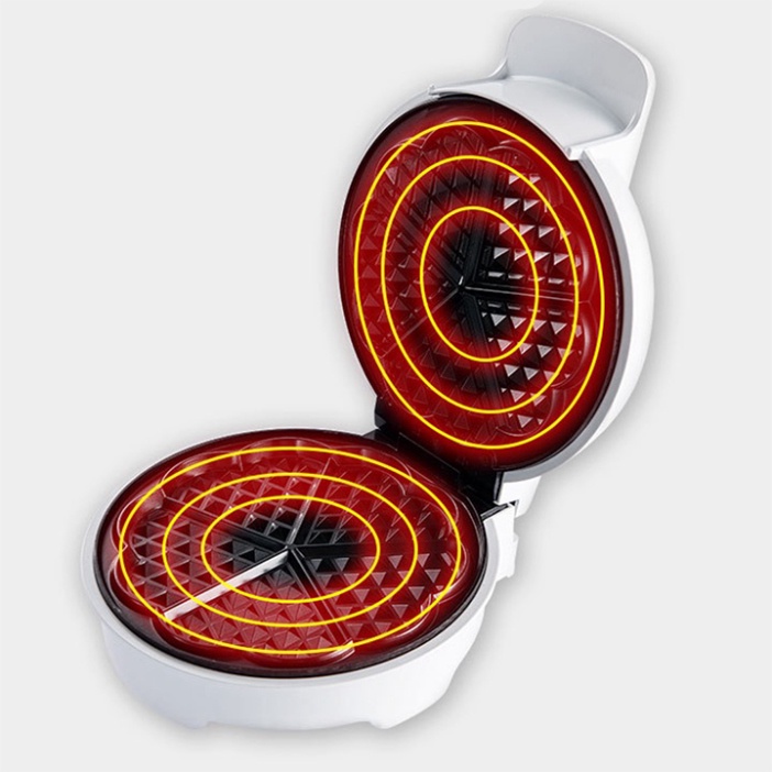 Máy Làm Bánh Waffle - Máy Bánh Kẹp Sokany Chính Hãng