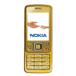 Điện thoại phổ thông Nokia 6300 Vàng Full Zin