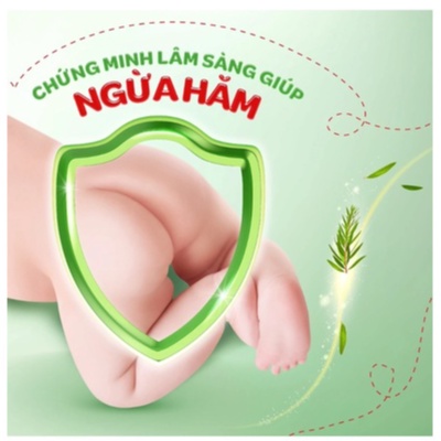 Tã dán sơ sinh Huggies tràm trà tự nhiên NB70+6 / NB70+10
