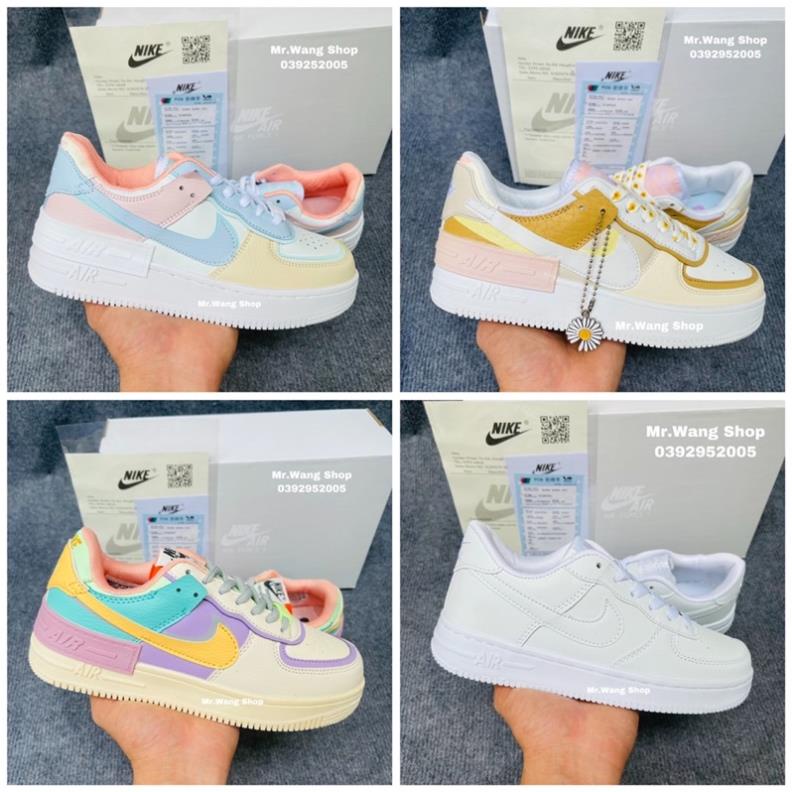 🔻 Giày Thể Thao Nam Nữ, Giày_Nike AF1 Air Force 1 Hàng Đẹp Full Box Bill Lọ tẩy