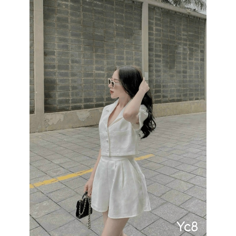 (MẪU MỚI) SÉT BỘ NỮ ÁO GIẢ VEST TÚI HỘP TUYẾT MƯA KIỂU THIẾT KẾ SANG CHẢNH CHO CÁC NÀNG THƠ DD HHP FASHION