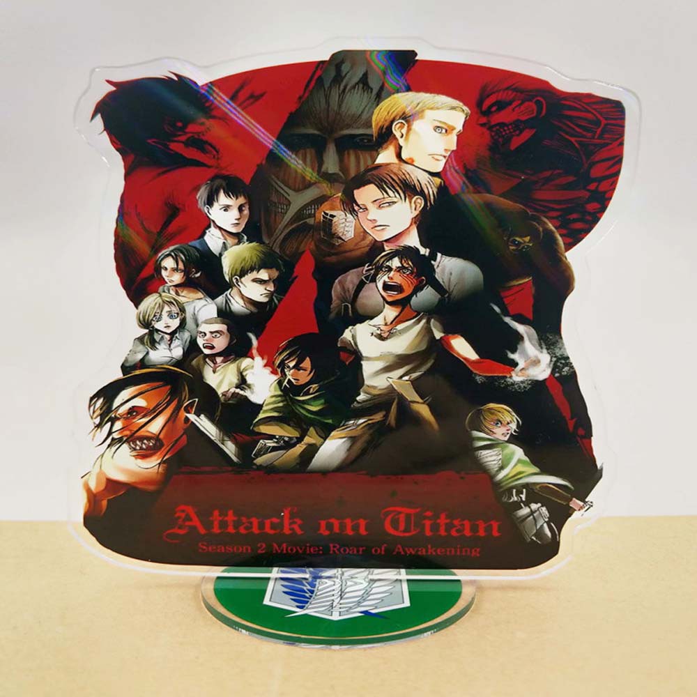 Mô Hình Nhân Vật Phim Attack On Titan Bằng Pvc