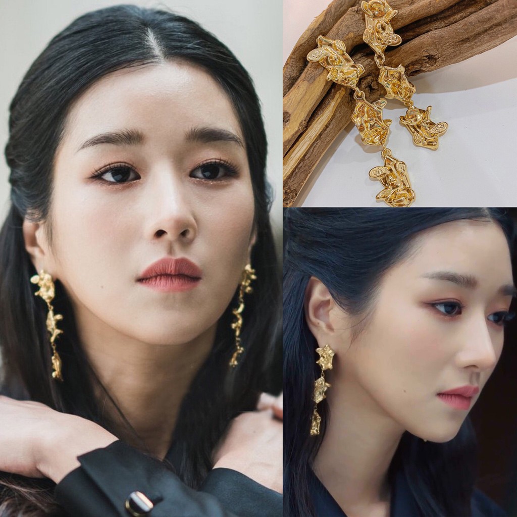 Khuyên tai vàng nữ sang chảnh