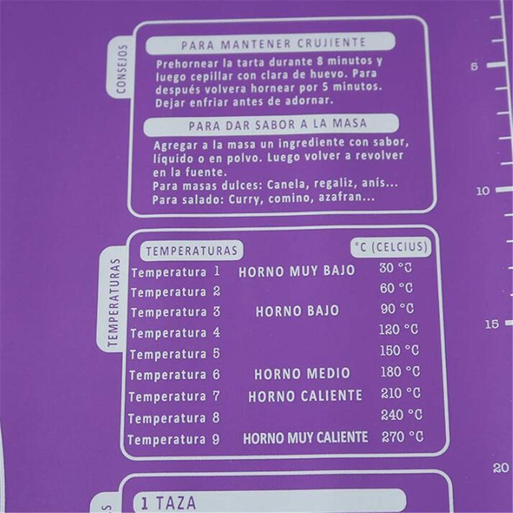 EPOCH Thảm Silicon Nhào Bột Làm Bánh Tiện Dụng 45x60cm