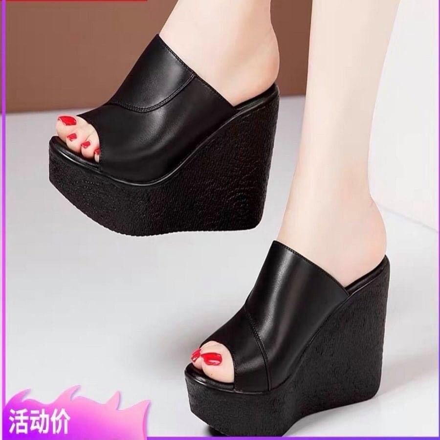 DÉP XUỒNG QUAI DA VIỀN CHÉO M2
