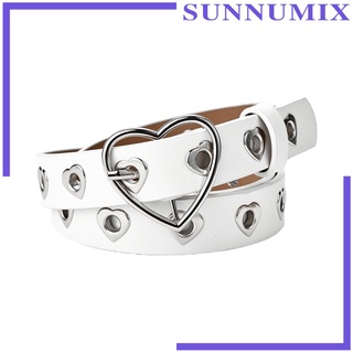 Thắt Lưng Da Pu Mặt Trái Tim Cho Nữ