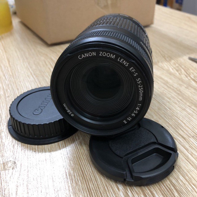 Ống Kính Canon EF-S 55-250mm f/4-5.6 IS II, Mới 95%
