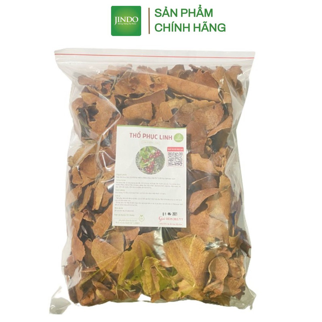 Thổ phục linh khô JINDO 1kg tác dụng hỗ trợ làm hết vẩy nến á sừng